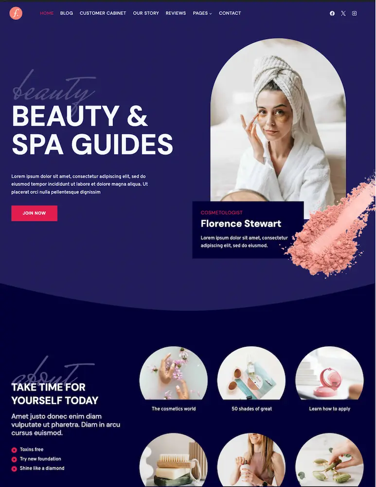Beauty salon